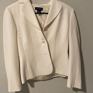 Cream colored blazer